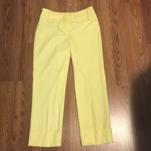 Bebe yellow pants